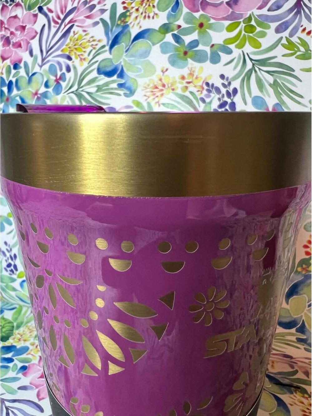 Stanley Sunrise Catrina, Everyday Tumbler, Los Muertos Collection, 16oz BNWT - Picture 7 of 9